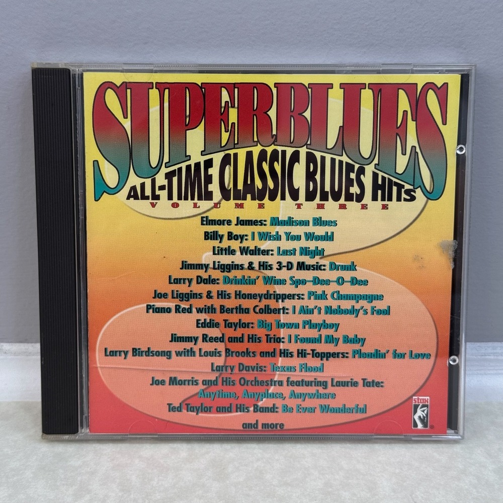 Various Artist: Superblues All Time Classic Blues Hits Volume Three CD